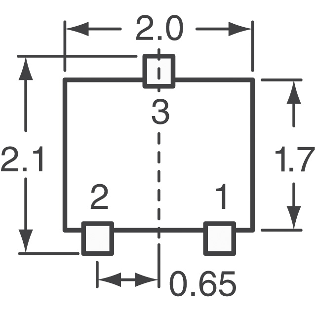 RUF015N02TL Rohm Semiconductor  Transistors - FET MOSFET - Simples